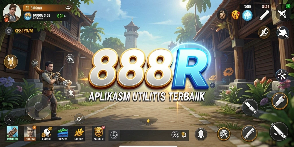 Tampilan antarmuka pengguna 888R yang intuitif dan fungsional.