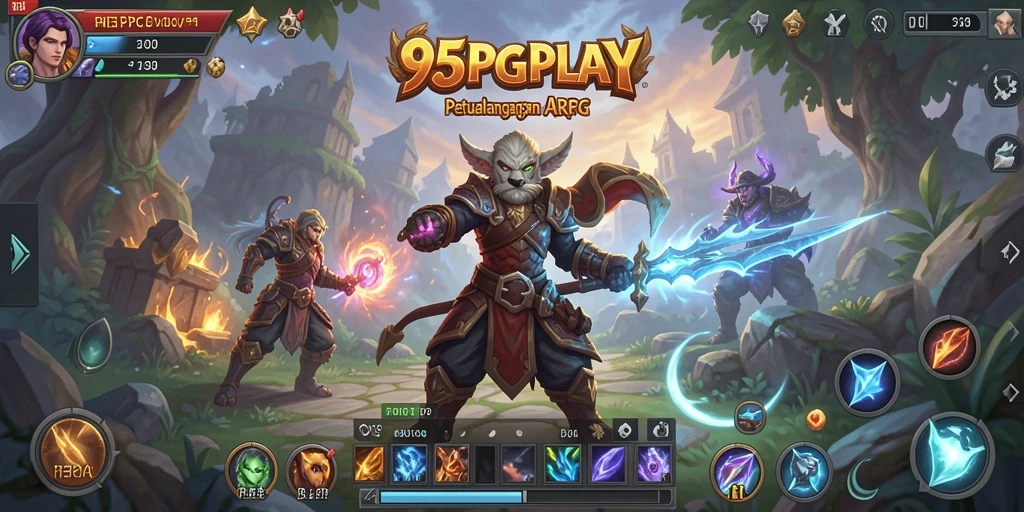 Tampilan gameplay <strong>95PGPLAY</strong> dengan aksi pertarungan yang mendebarkan.