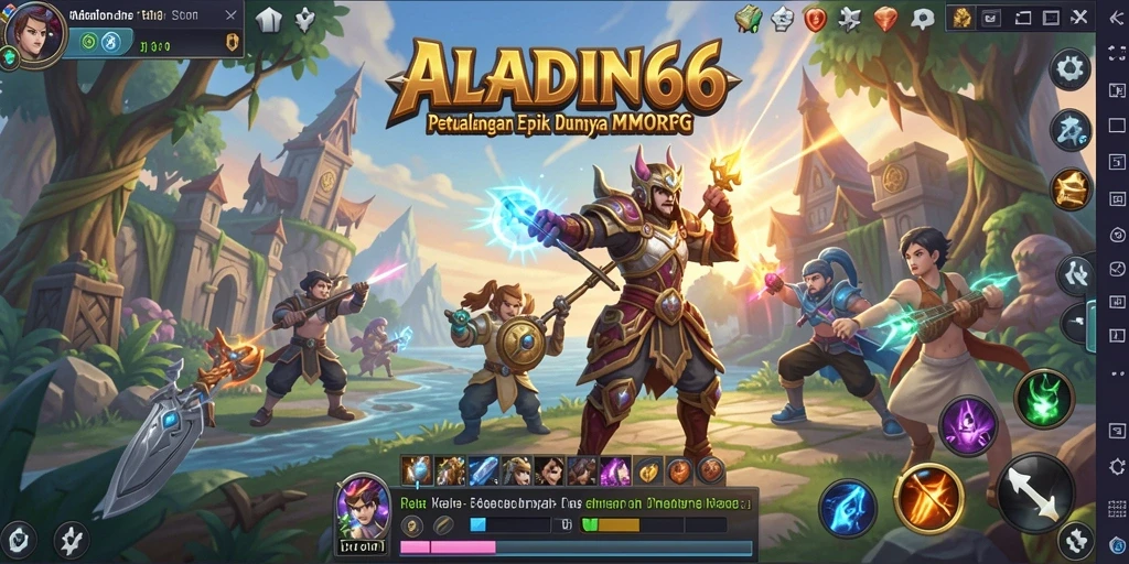 Screenshot gameplay menampilkan aksi seru di dunia <strong>ALADIN66</strong> yang menantang.