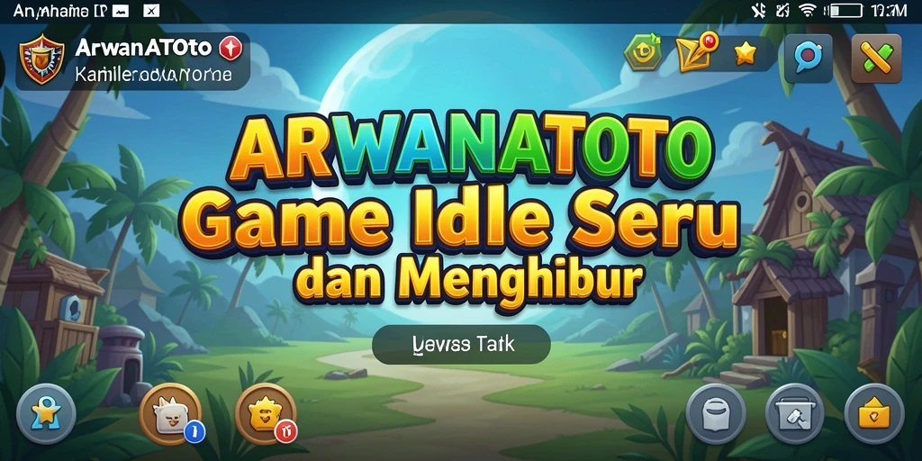 Tampilan gameplay ARWANATOTO yang menarik dan penuh warna.