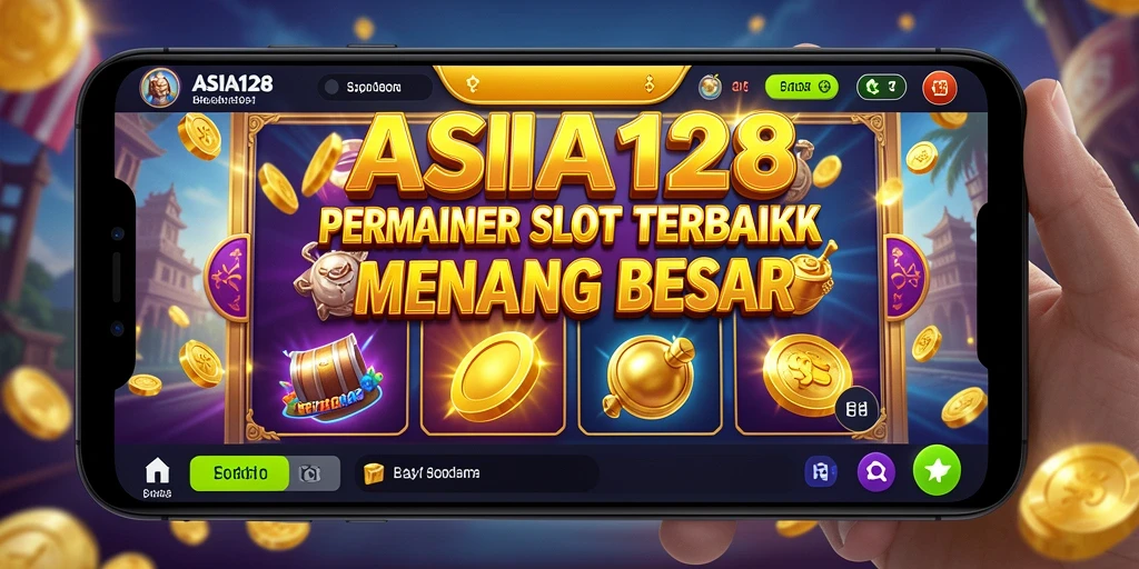 Tampilan utama <strong>ASIA128</strong> dengan variasi permainan slot yang menarik.