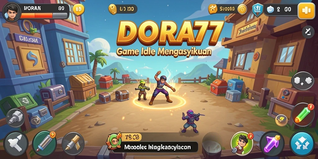 Tampilan gameplay DORA77 yang menarik dan interaktif.