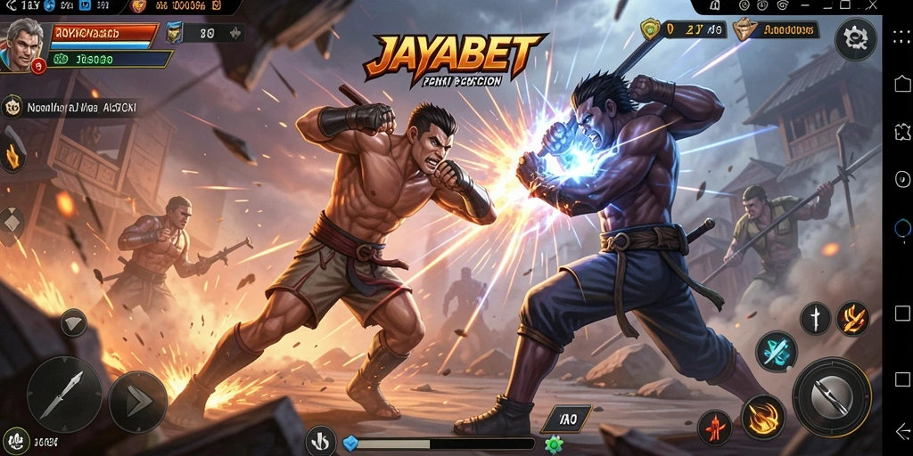 Tampilan menarik dari pertarungan dalam JAYABET yang penuh aksi.