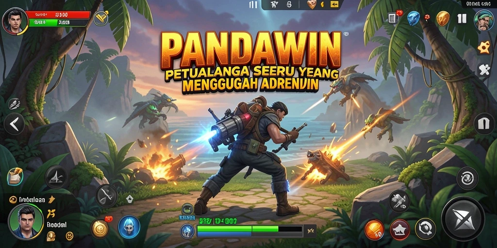 Pengalaman gameplay seru di dunia petualangan PANDAWIN.