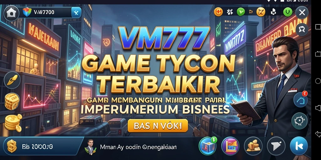 Tangkapan layar utama memperlihatkan dinamika permainan Tycoon yang menarik.
